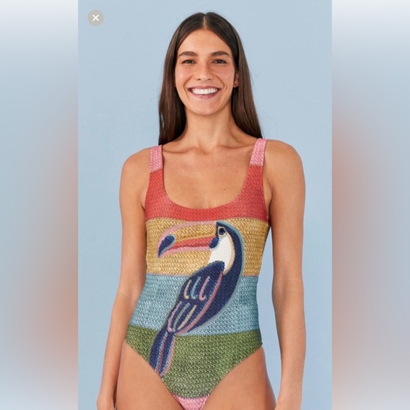 Farm Rio NEW wonderful toucan swim - Picture 5 of 8